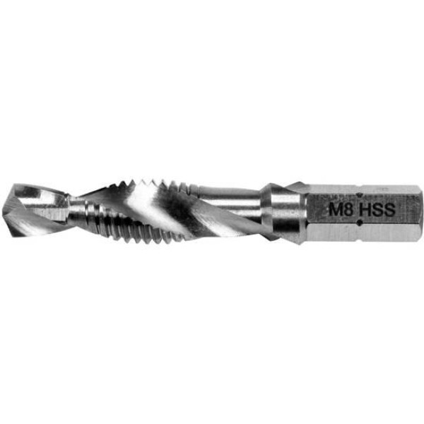 Позначник комбінований М8х1.25мм HEX1/4" YATO 51/11мм YT-44845