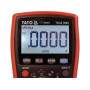 Мультиметр TRUE RMS електричних параметрів YATO з LCD-цифровим діапазоном 19999 живлення 2х1,5AA YT-730893