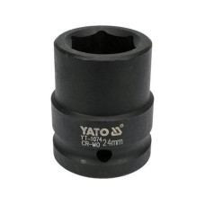 Головка торцевая ударная 6-гранная 3/4" YATO 24х50мм YT-1074