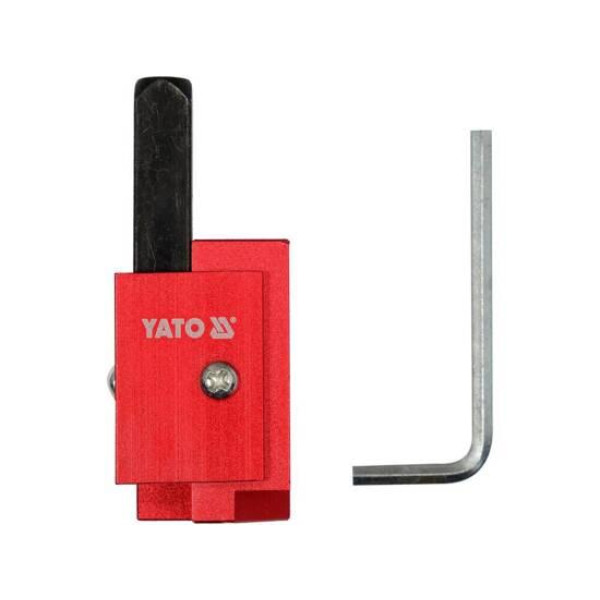 Угловая стамеска 90° YATO 9х9мм  корпус 50x25x25мм YT-62840