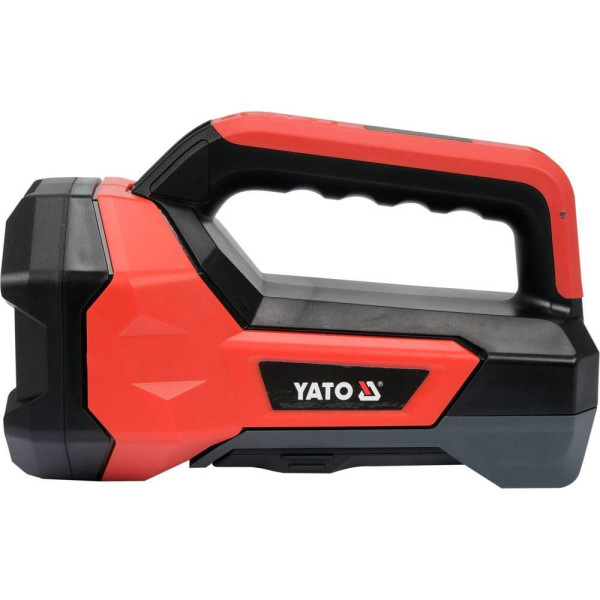 Ліхтар світлодіодний 2в1 акумул.YATO Li-Ion 3.7 В 8 А·год 9 ріж 600/1000 Лм USB типC YT-08548