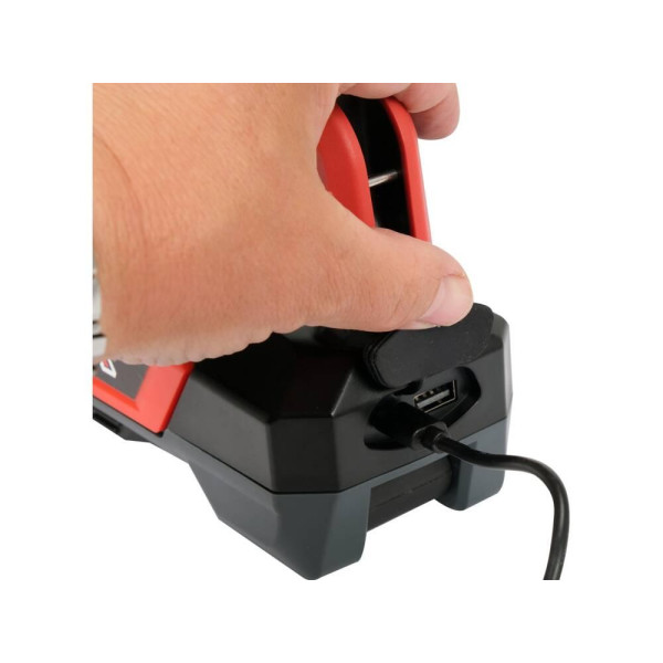 Ліхтар світлодіодний 2в1 акумул.YATO Li-Ion 3.7 В 8 А·год 9 ріж 600/1000 Лм USB типC YT-08548