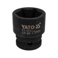 Головка торцевая ударная 6-гранная 1/2"  YATO 25мм х 43мм YT-1015