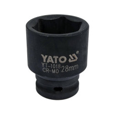 Головка торцевая ударная 6-гранная 1/2"  YATO 28мм х 48мм YT-1018