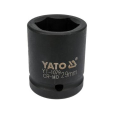Головка торцевая ударная 6-гранная 3/4" YATO 28мм х 53мм YT-1079 Головка торцевая ударная 6-гранная 3/4" YATO 28мм х 53мм YT-1079