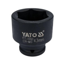Головка торцевая ударная 6-гранная 3/4" YATO 43ммх57мм YT-1093