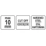 Клещи с храповым механизмом для хомутов на кожухи шарниров YATO YT-06064