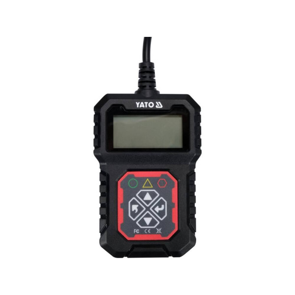 Тестер діагностичний OBD/EOBD автомобіля YATO з LCD-дисплеєм YT-72978
