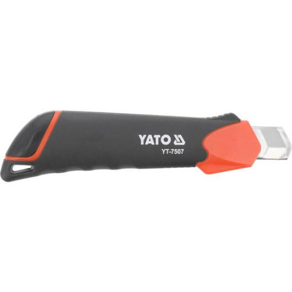 Ніж із висувним сегментованим лезом 18 мм YATO YT-7507