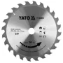 Диск пильный по дереву победитовый YATO 235х25.4х1.8 24T YT-60685