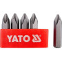 Набір біт для ударної викрутки PH2 5/16" YATO 5 шт. YT-2810