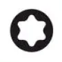 Бита "TORX" T30х50мм HEX 1/4"  YATO 2шт YT-77986
