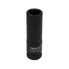 Головка торцевая ударная глубокая 6-гранная 1/2" 15х78мм YATO YT-1035