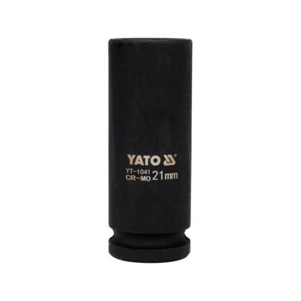 Головка торцевая ударная глубокая 6-гранная 1/2" 21х78мм YATO YT-1041
