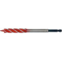 Свердло для дерева з 4 різальними крайками YATO HEX 1/4" 12х165мм YT-44681