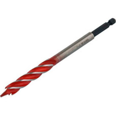 Свердло для дерева з 4 різальними крайками YATO HEX 1/4" 12х165мм YT-44681