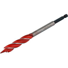 Свердло для дерева з 4 різальними крайками YATO HEX 1/4" 14х165мм YT-44682
