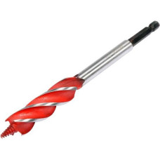 Свердло для дерева з 4 різальними крайками YATO HEX 1/4" 16х165мм YT-44683