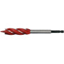 Свердло для дерева з 4 різальними крайками YATO HEX 1/4" 18х165мм YT-44684