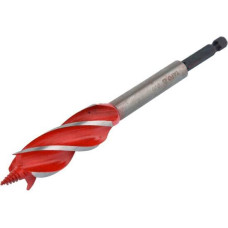 Свердло для дерева з 4 різальними крайками YATO HEX 1/4" 20х165мм YT-44685