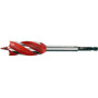 Свердло для дерева з 4 різальними крайками YATO HEX 1/4" 25х165мм YT-44687