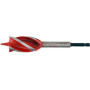 Свердло для дерева з 4 різальними крайками YATO HEX 1/4" 30х165мм YT-44689