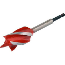 Свердло для дерева з 4 різальними крайками YATO HEX 1/4" 32х165мм YT-44690