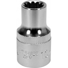 Головка торцевая "Spline" 1/2" короткая YATO 10мм YT-14822