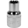 Головка торцевая "Spline" 1/2" короткая YATO 10мм YT-14822