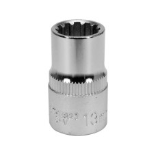 Головка торцевая "Spline" 1/2" короткая YATO 13мм YT-14825