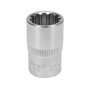 Головка торцевая "Spline" 1/2" короткая YATO 16мм YT-14828