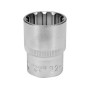 Головка торцевая "Spline" 1/2" короткая YATO 22мм YT-14834