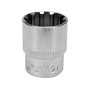 Головка торцевая "Spline" 1/2" короткая YATO 24мм YT-14836