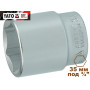 Головка торцевая  6-гранная 3/4" короткая YATO 35х60мм YT-1315