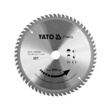Диск пильный по дереву победитовый YATO 190х20x2.2x1.5мм 60Т YT-60636