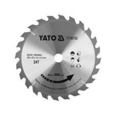 Диск пильный по дереву победитовый YATO 305x30x2.2мм 24Т YT-60782