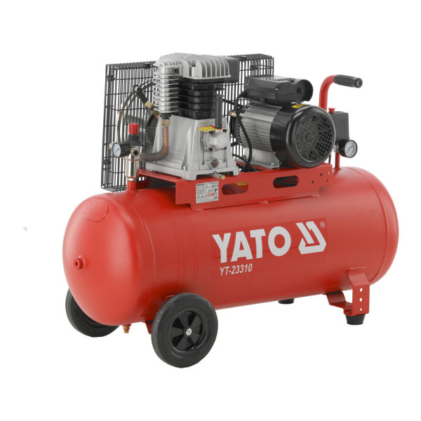 Компресор мережевий YATO 230 В 2.2 кВт ≤10Bar 360 л/хв ресивер 100 л YT-23310