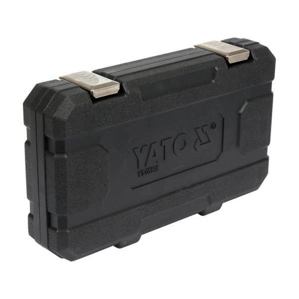 Торцеві насадки для відкручування оливозливних пробок 3/8" YATO 26 шт. у кейсі YT-05998