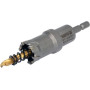 Свердло-коронка для металу до 25 мм TCT YATO 1/4" 22x103мм YT-44054