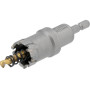 Свердло-коронка для металу до 25 мм TCT YATO 1/4" 24x103мм YT-44055