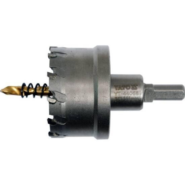 Свердло-коронка для металу до 25 мм TCT YATO 3/8" 55x103мм YT-44068