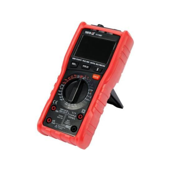 Мультиметр TRUE RMS Z електричних параметрів YATO YT-73097 з LCD-цифровим діапазоном 9999 YT-73097