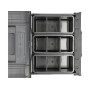 Ящик модульный Т2 системы S12 пластиковый с 2 выдвижными ящиками YATO 450x313x245мм YT-08973