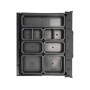 Ящик модульный Т3 системы S12 пластиковый с 3 выдвижными ящиками YATO 450x320x240мм YT-08974