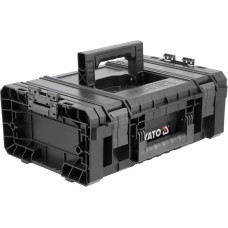 Ящик для инструментов модульный 19V S1 YATO 2перегородки 584x385x165мм пластиковый YT-091692 Ящик для инструментов модульный 19V S1 YATO 2перегородки 584x385x165мм пластиковый YT-091692