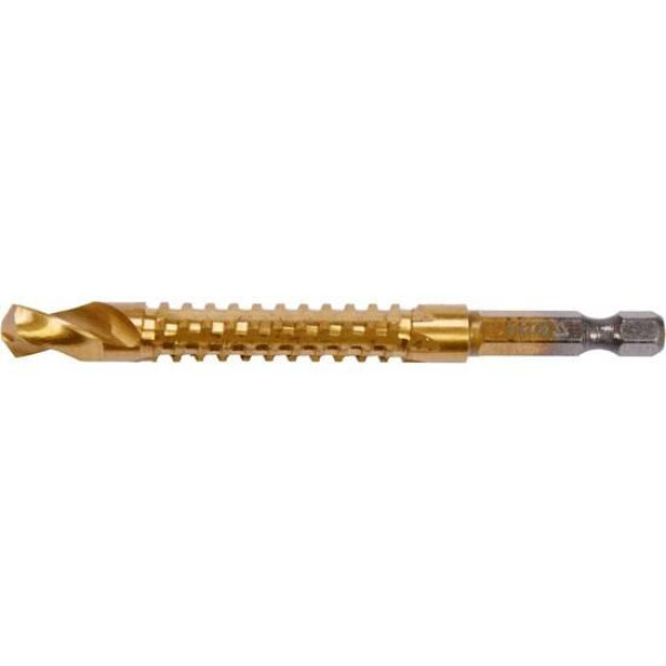 Свердло для металу фрезерувальне 9 х 102/67 мм HEX 1/4" YATO YT-44827 YT-44827