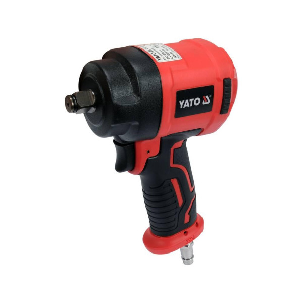 Гайковерт ударный пневматический MINI YATO 1/2" 1200Нм 0.63МПа 142 л/мин YT-09515