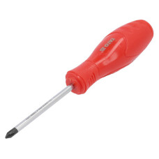 Викрутка з хрещатим шліцом Philips YATO PH1х75мм YT-25676