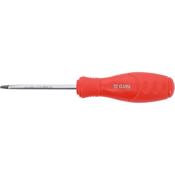 Викрутка з плоским шліцом Slotted YATO SL5х75мм YT-25656
