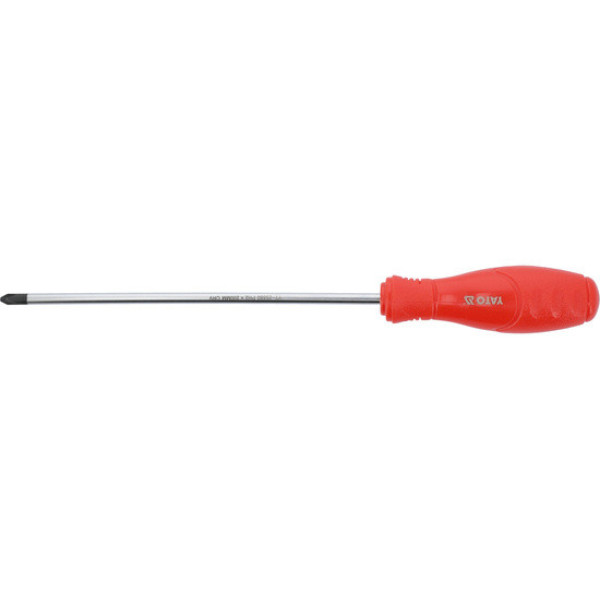 Викрутка з хрещатим шліцом Philips YATO PH2х200мм YT-25680